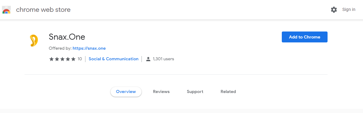 20190605 12_38_06Snax.One Chrome Web Store Brave.png