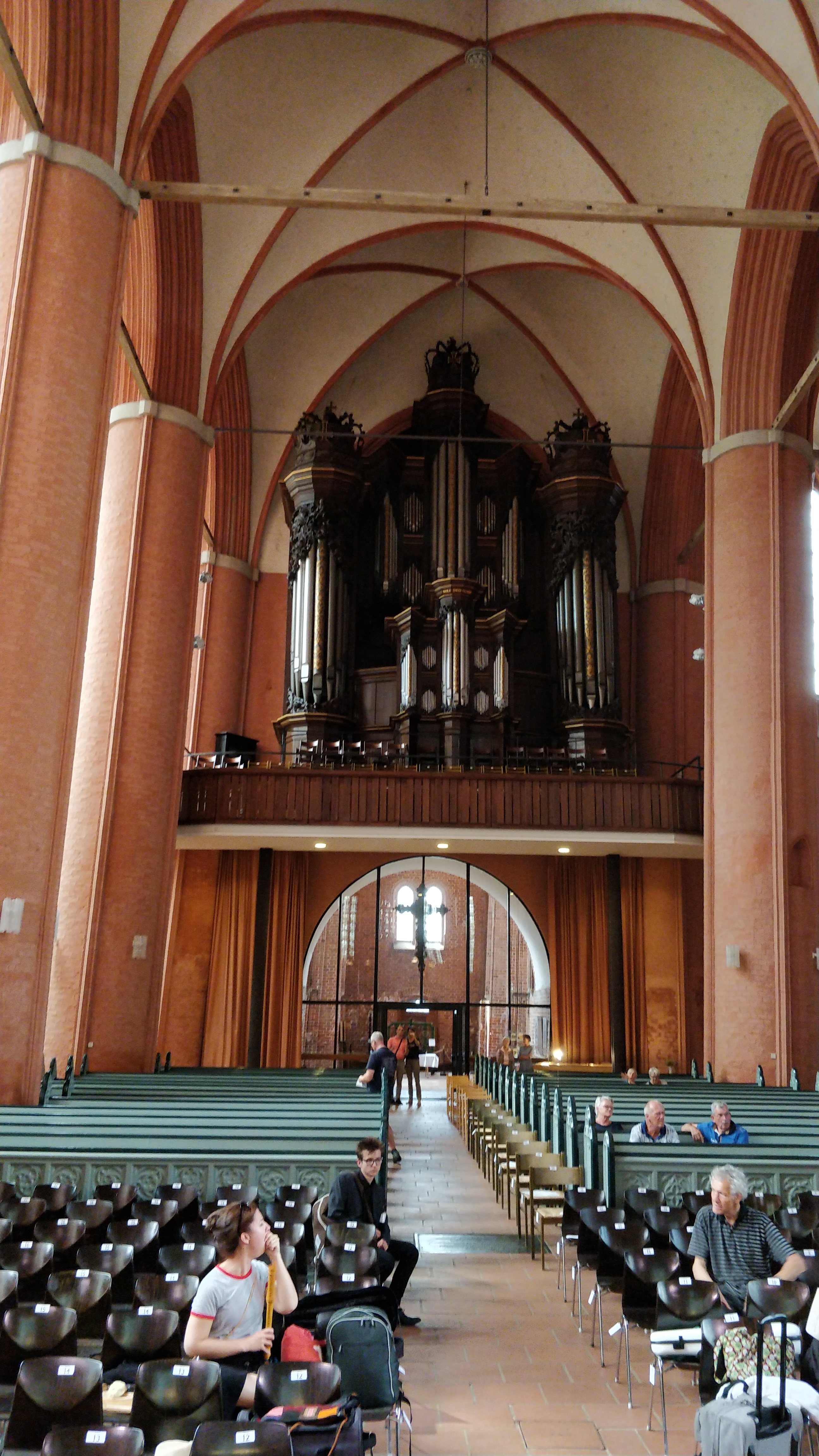 A slightly wonky church (St Michaelliskirche: Luneburg GERMANY)