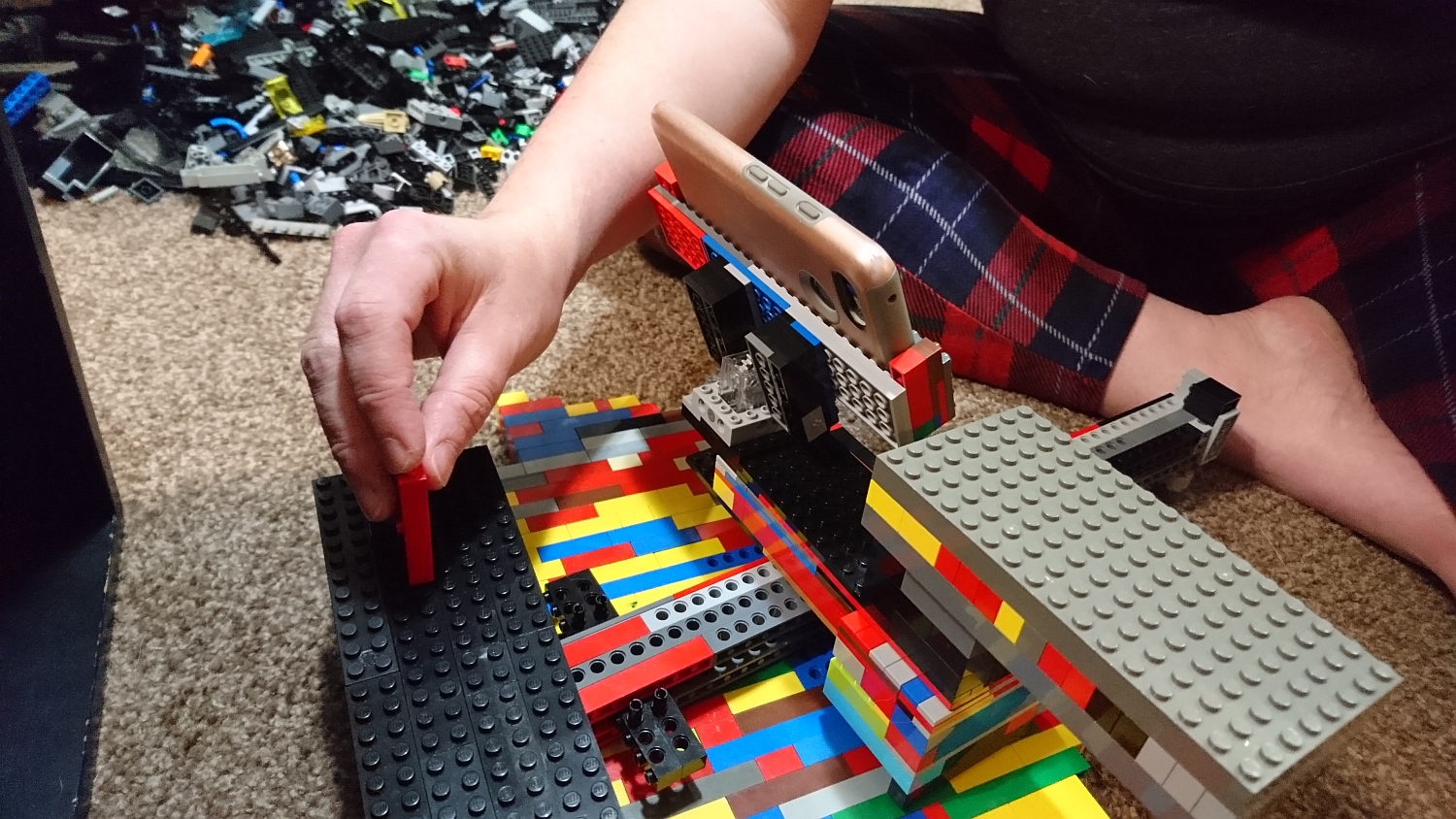 Lego stop motion animation shot with DIY Lego camera holder — Steemit