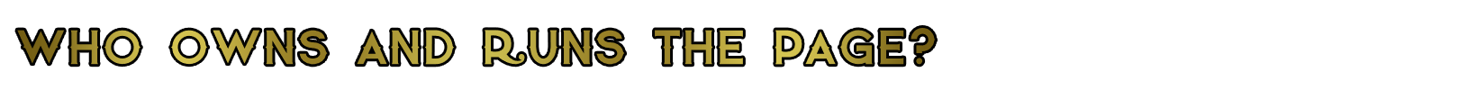 Who owns and runs the page.png