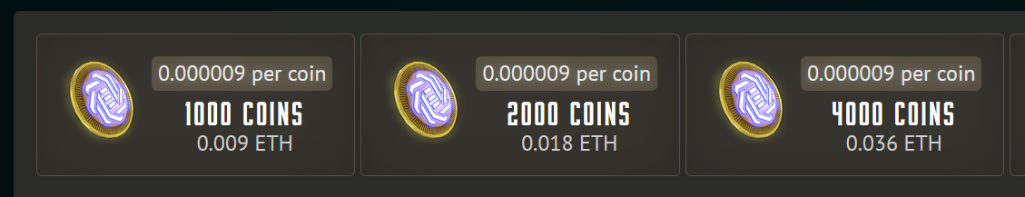Gods Unchained Raffle Token price.png