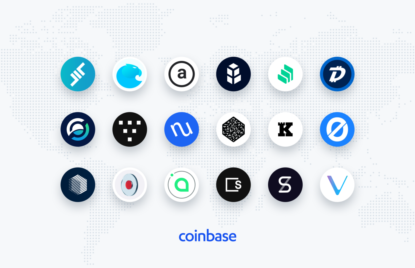 [dCRYPTO] Coinbase 추가 지원을 검토 중인 디지털 자산 18종 공개