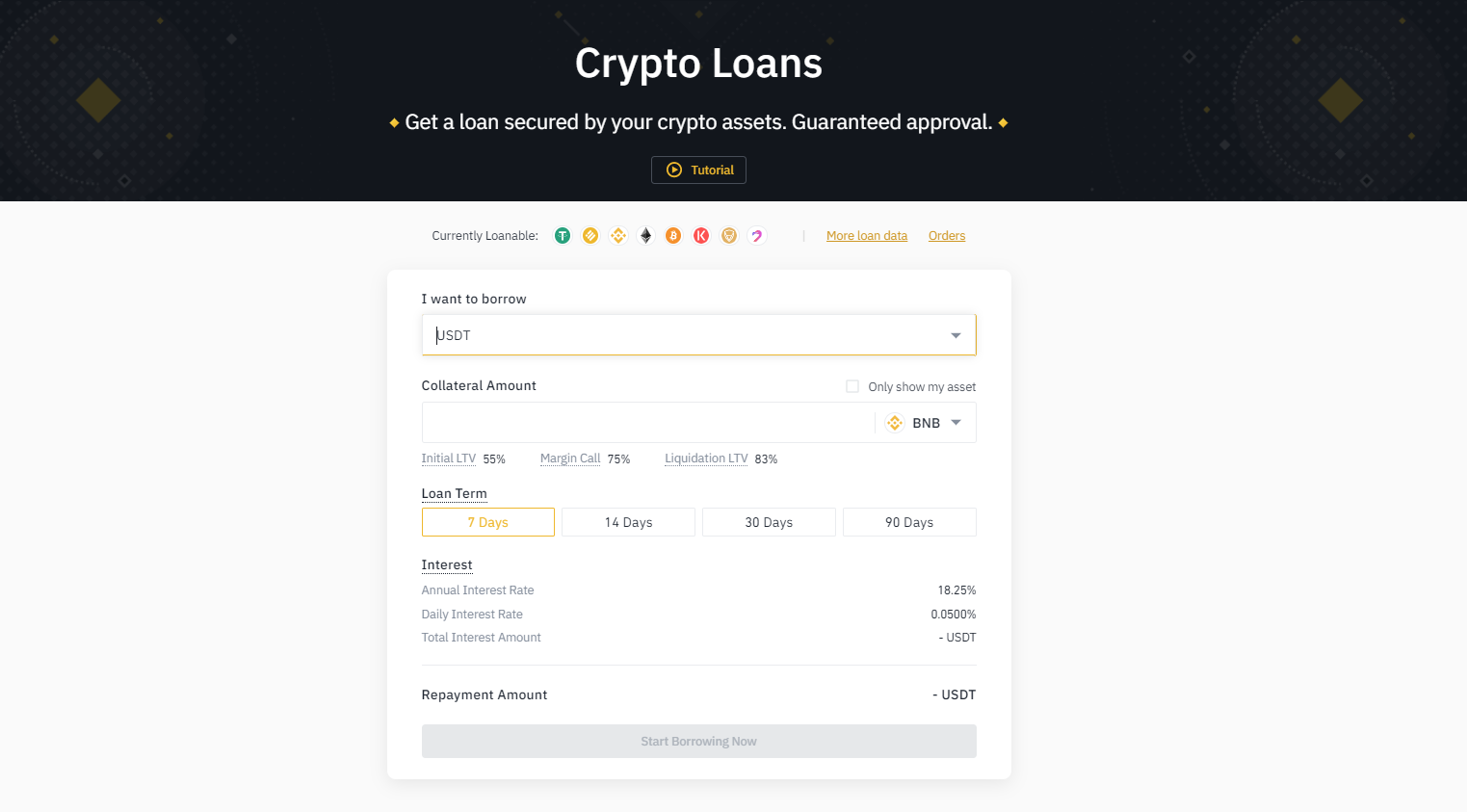 Binance] Loan To Value (LTV)의 개념 + 크립토 대출 사용법 — Steemit