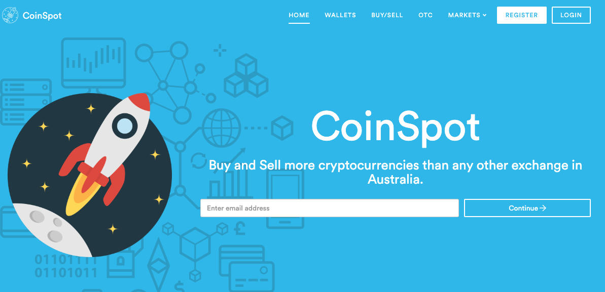 Coinspot crypto exchange cryptocurrency gift to me