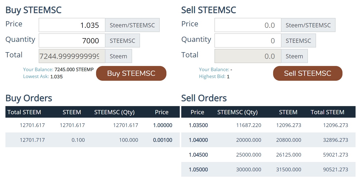 [tooza] STEEMSC 토큰 구매