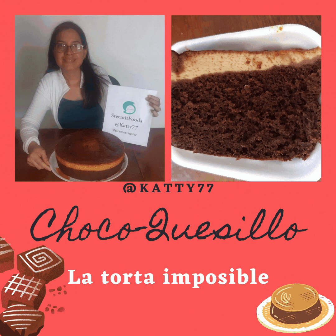 Cómo preparar un delicioso pastel Choco-quesillo, la famosa Torta  Imposible. ? — Steemit