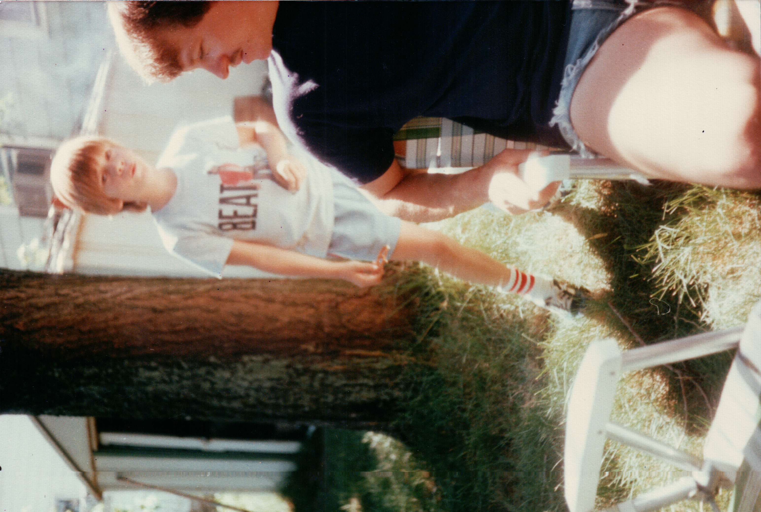 Rocking that Beat It Shirt and striped socks