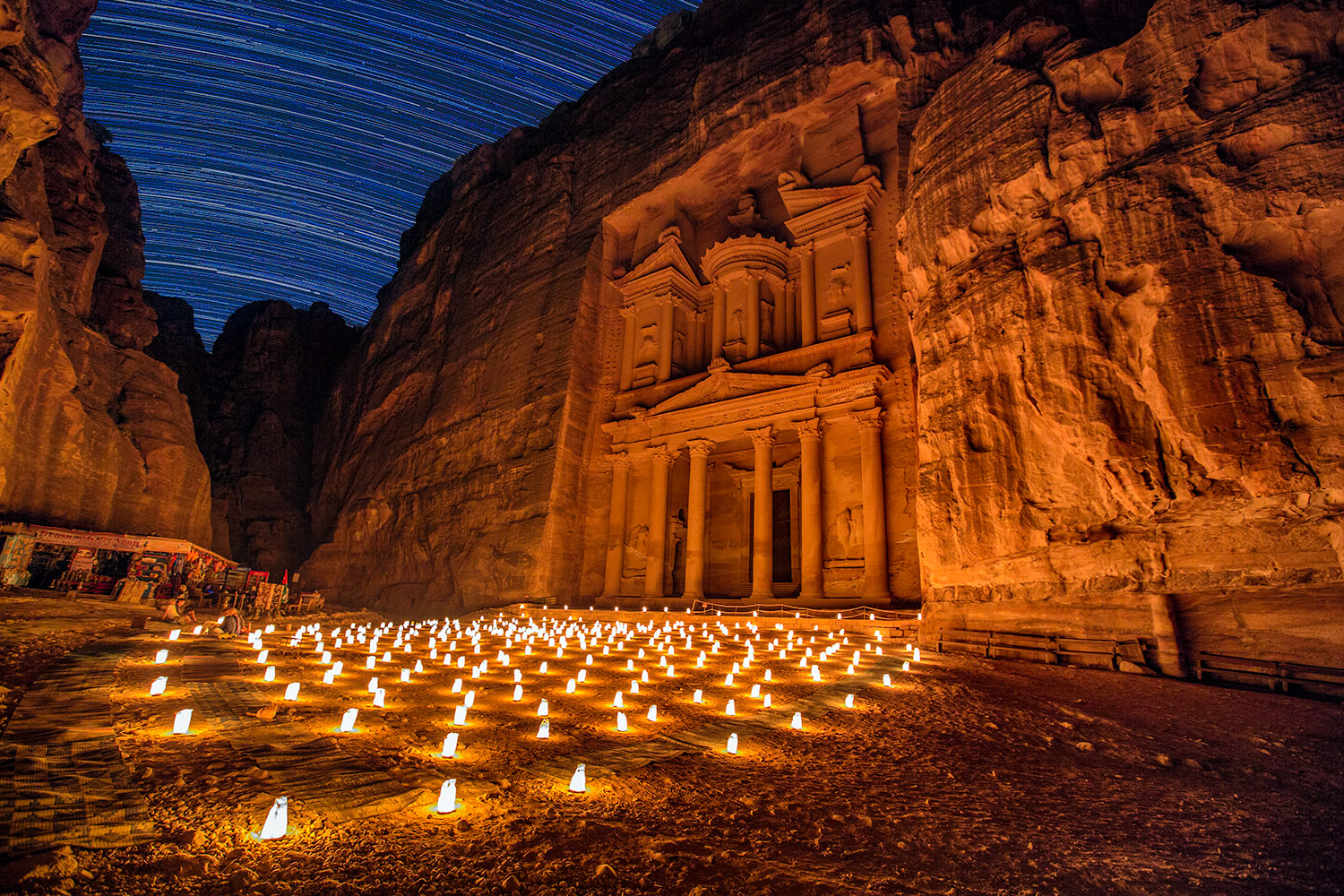 Petra under the Stars
