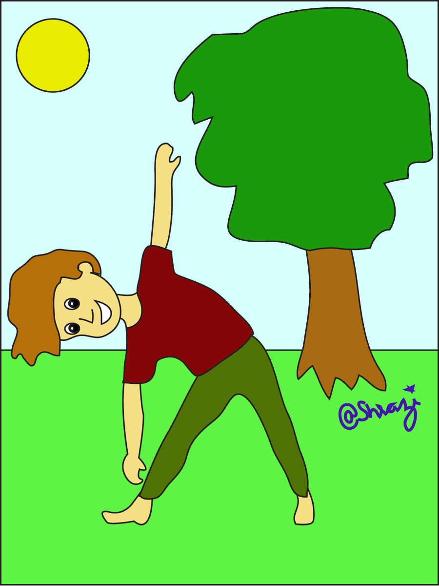 Exercise at morning Animated Scene" by ME | SteemPeak