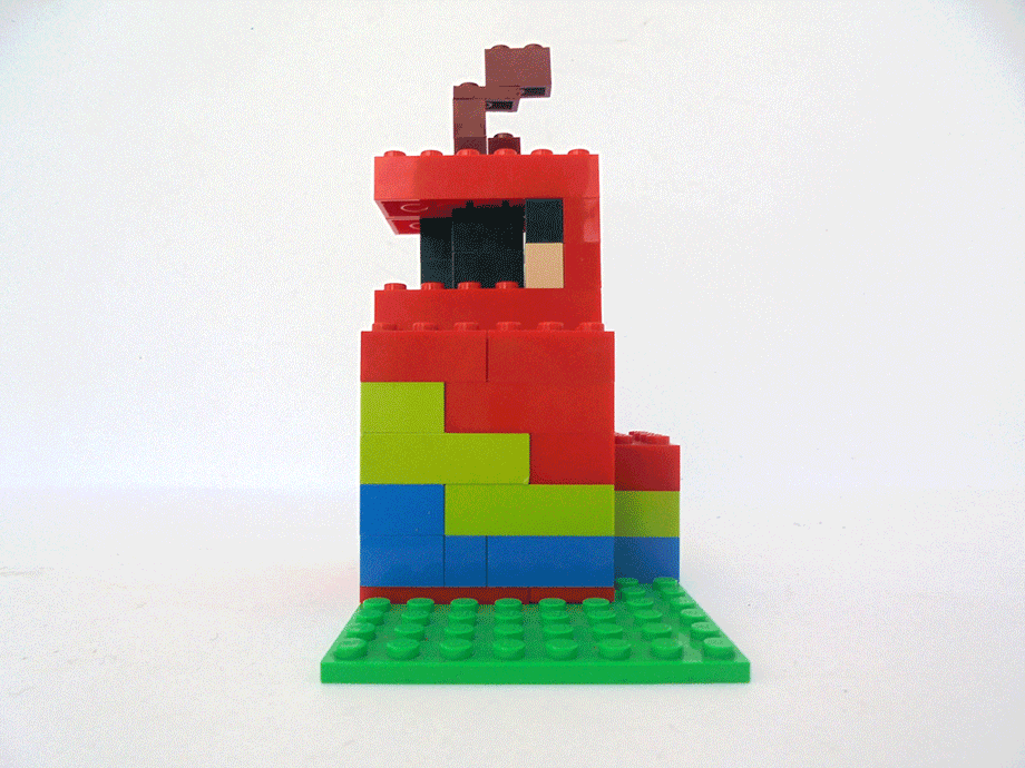 The Parrot Of Minecraft In Lego O Papagaio Do Minecraft Em Lego Steemean Steem Goldvoice Club